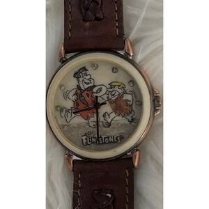 THE FLINTSTONES, Fred & Barney, Fossil, Rare, Very Cool UNISEX/WATCH, 442/15000